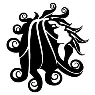 Curly Black Hair Vector Eps File Free Graphics Uihere