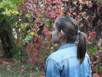 woman walking garden thumbnail