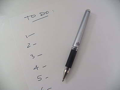 gray and black pen on white paper thumbnail