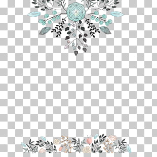 Wedding invitation Illustration, Wedding pattern, flower illustration PNG clipart
