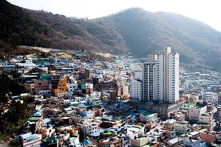 bird's-eye view photography of city thumbnail