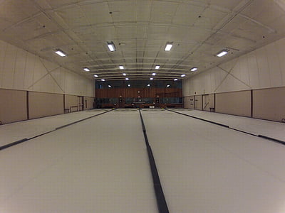 fish eye lens photography of grey court field thumbnail