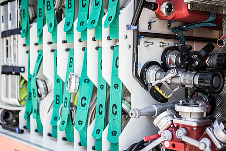 Fire Truck Equipment Close Up thumbnail