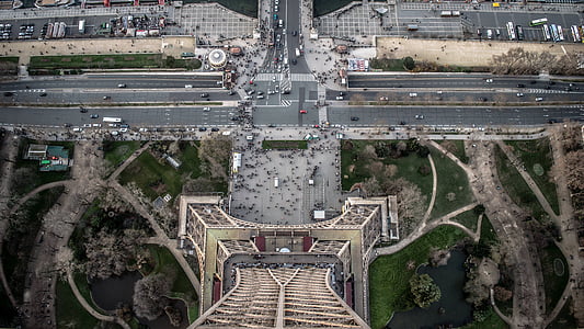 aerial photography of Eiffel Tower, Paris thumbnail