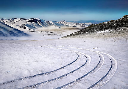 Landmark Photography of Hills Covered With Snow thumbnail