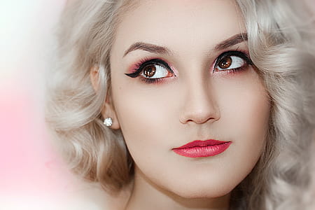 closeup photo of womans face with makeup thumbnail