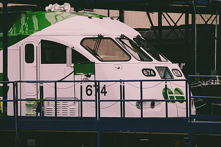 White And Green Train thumbnail