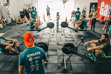 many people having a exercise inside the gym thumbnail