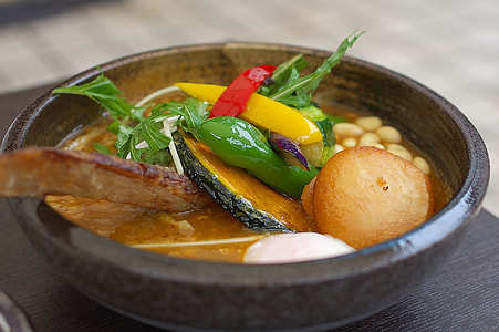 cooked food in bowl thumbnail