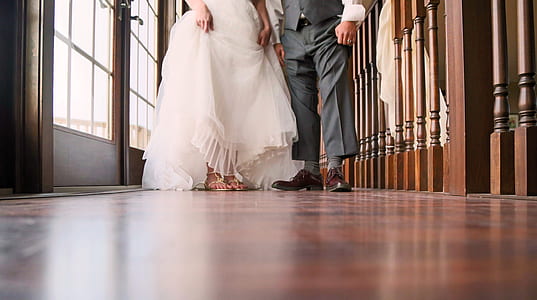 woman in white gown thumbnail