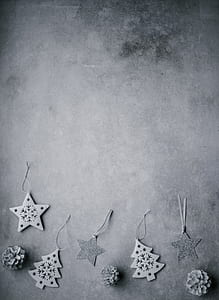 Christmas ornament on gray surface thumbnail