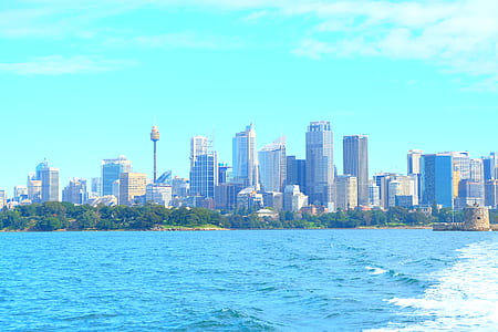 sea, city, sky, landmark thumbnail
