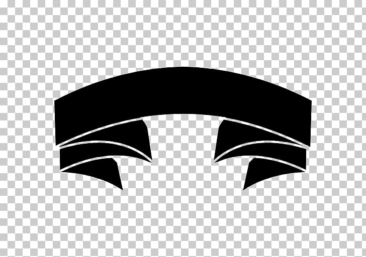 Black Ribbon Banner Shape Black Ribbon Png Clipart Free