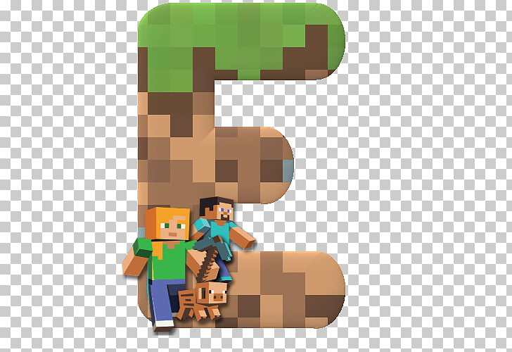 Minecraft Letter Alphabet Video Game Birthday Block Letters
