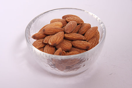 almond lot in glass bowl thumbnail