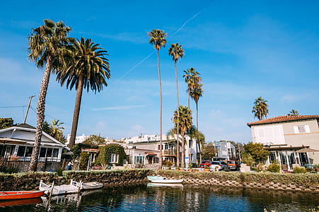 boats on body of water near houses thumbnail