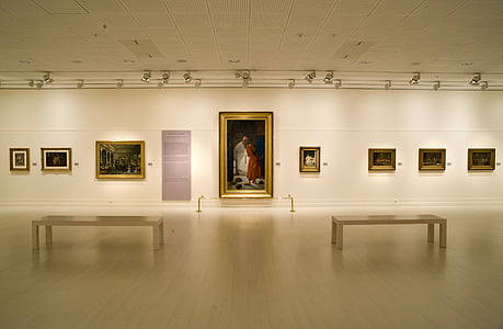 assorted-painting displayed in white room thumbnail