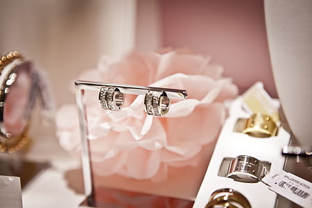 luxury, blur, flower, rings thumbnail