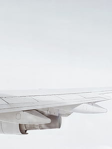 gray airplane wing thumbnail