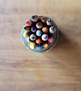 coloring pencils in holder thumbnail