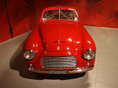 vintage red Ferrari coupe thumbnail