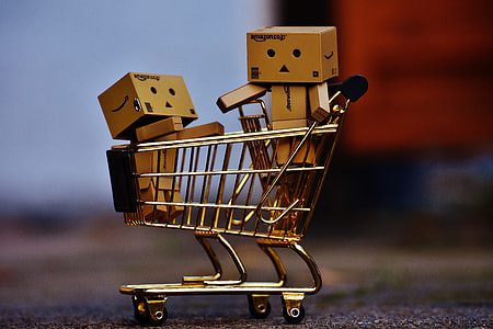 Amazon Mascot in shopping cart thumbnail