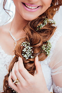 woman smiling while taking photo thumbnail