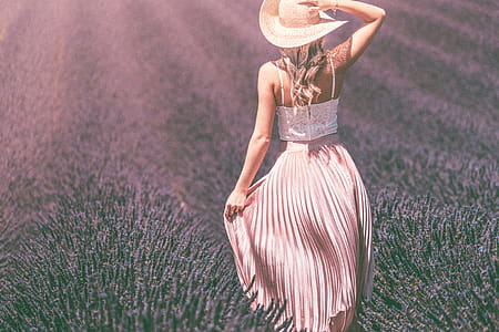 Vintage Lavender Field thumbnail