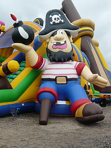 inflatable pirate and bounce at daytime thumbnail