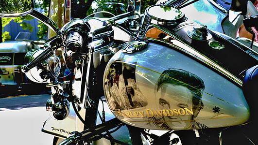 gray Harley-Davidson motorcycle thumbnail