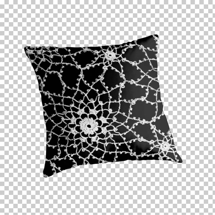 Cushion Throw Pillows Lace Tatting Pillow Png Clipart Free
