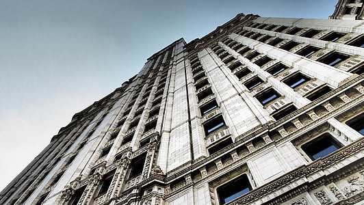low-angle photography of gray concrete building thumbnail