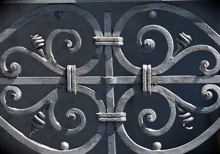 gray metal ornament thumbnail