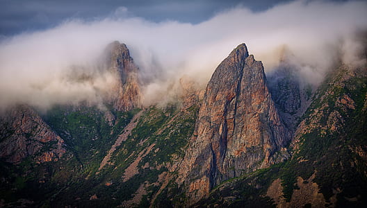 aerial view of rock cliffs thumbnail