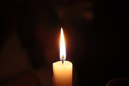lighted taper candle thumbnail