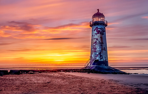 lighthouse near ocean thumbnail