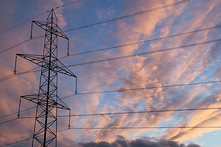 silhouette of electric post thumbnail
