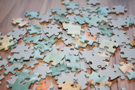 jigsaw puzzles on floor thumbnail