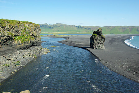 rock formation and body of waters thumbnail