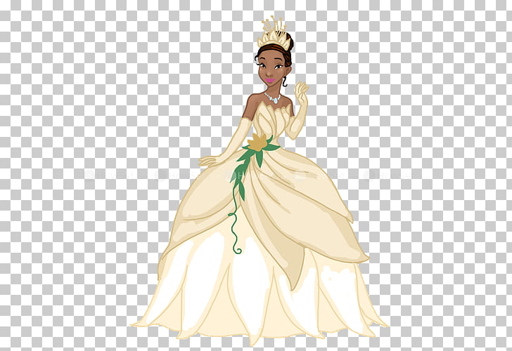 Tiana Bayou Gown Bride Wedding Dress Bride Png Clipart Free