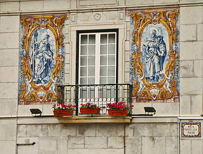 two lord tapestry near white wooden windowpane thumbnail
