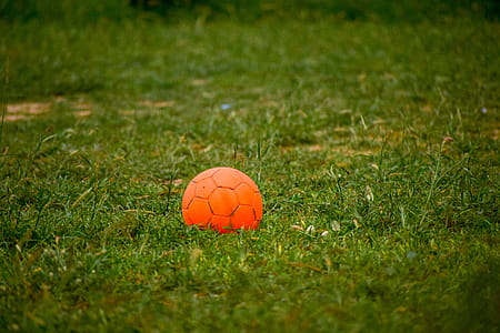 Tilt Shift Lens Photography of Orange Ball thumbnail