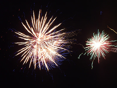 fireworks display at night time thumbnail