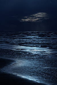 body of water during night thumbnail