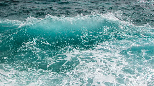 seawaves during daytime thumbnail