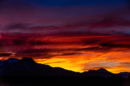 silhouette of mountains thumbnail