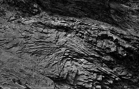 grayscale photography of mountain thumbnail