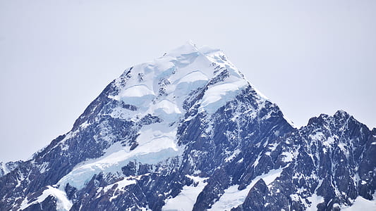 snowy mountain during daytime thumbnail