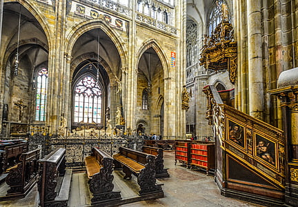 pew bench inside church thumbnail