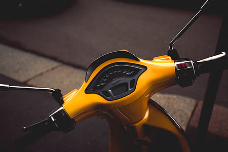 yellow motorcycle thumbnail
